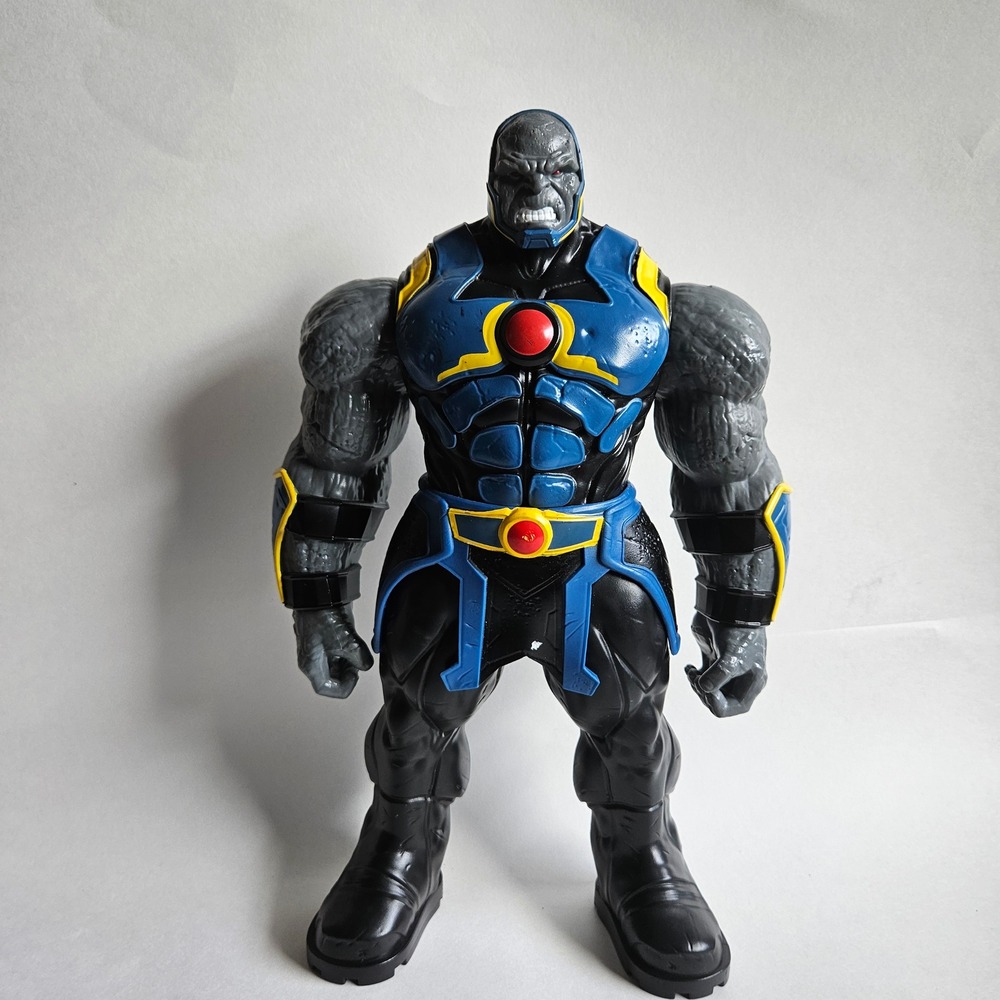 DC Comics Darkseid 12 Inch Action Figure Justice League Villain Blue Yellow